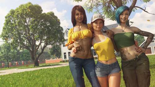 中途之家11 AI汉化版 PC+安卓 3D互动SLG游戏 6.17G-嗨玩社