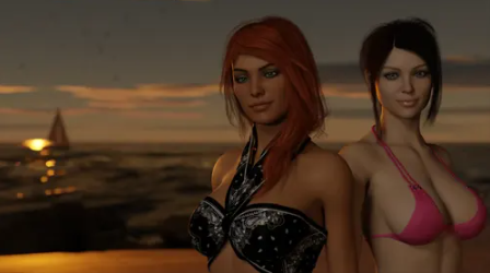 追逐落日(Chasing Sunsets) v1.10 汉化版 PC+安卓 动态SLG游戏 9.8G-嗨玩社