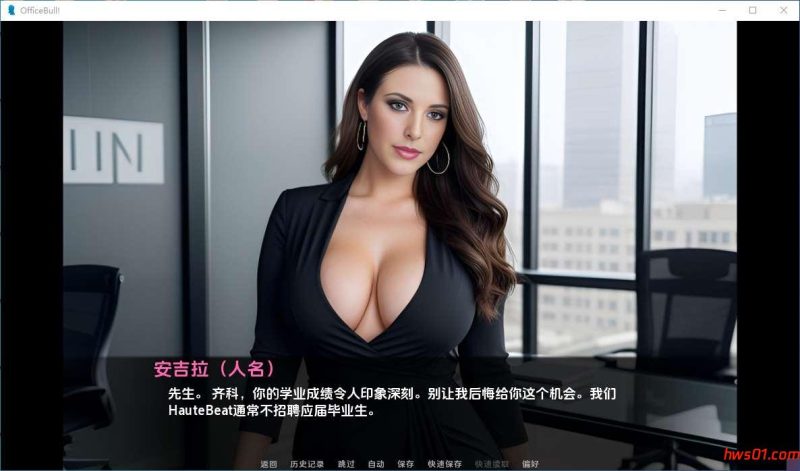 公牛办公室! [OfficeBull!] Ver0.2 汉化版 PC+安卓 真人动态SLG游戏 894M