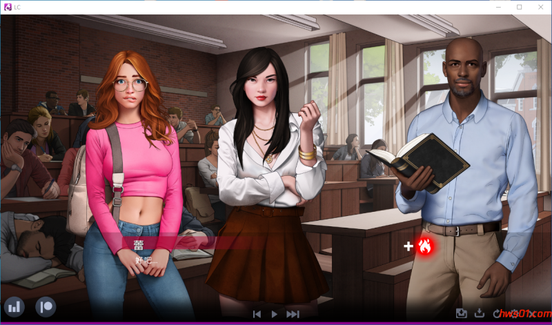 欲望校园（Lust Campus）V0.2a精翻汉化Mod版+CG PC+安卓 SLG游戏 900M