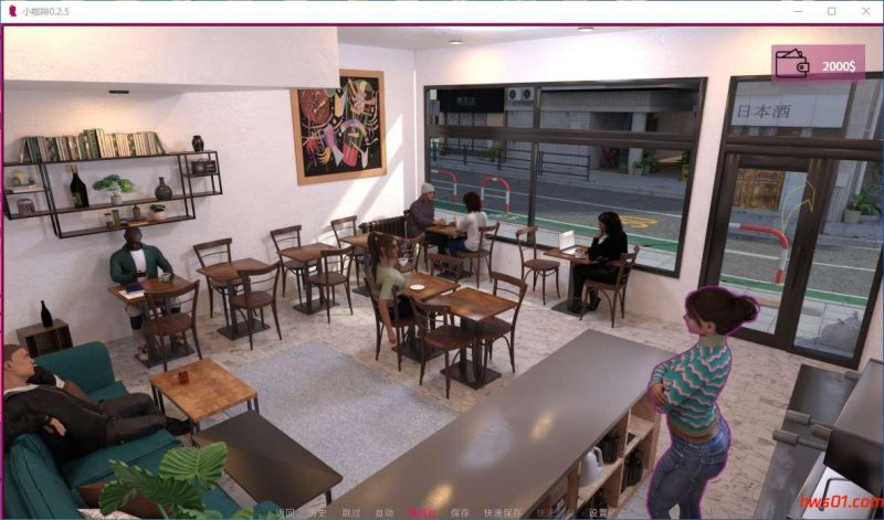 小咖啡(Small Coffee) v0.2.5 汉化版 PC+安卓 沙盒SLG游戏 5.7G