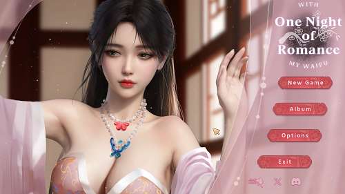 一夜风流(One Night of Romance with my waifu) steam官方中文版 动态SLG游戏 2.3G
