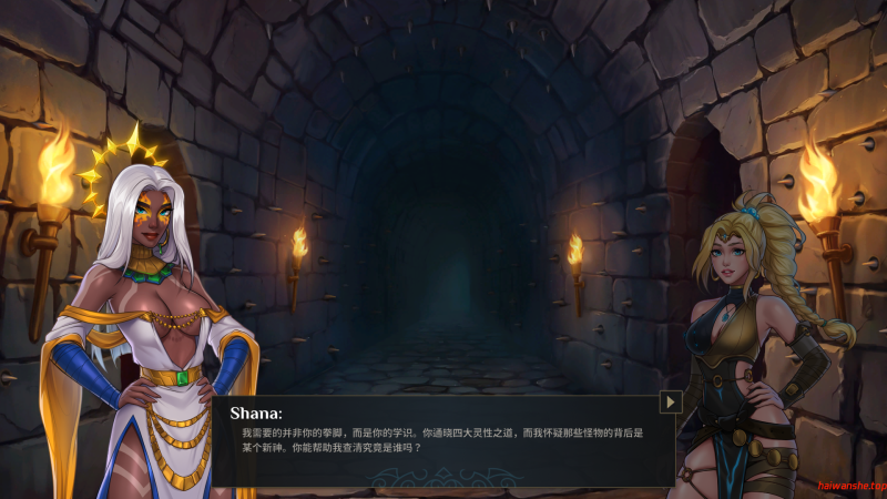 莎娜 - 托娜神庙的女祭司 Shana - Priestess of Tona 官方中文版 欧美SLG 1.22G