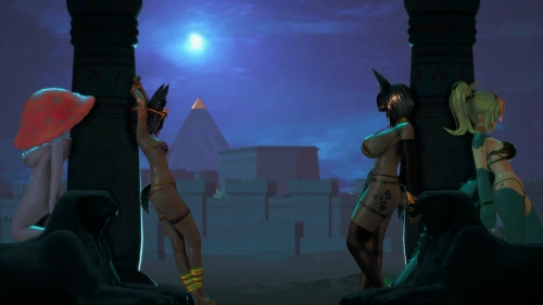 安克胡特普的后宫[Harem of Ankhutep]v0.2 AI汉化版 PC+安卓 日系后宫SLG 2.9G-嗨玩社