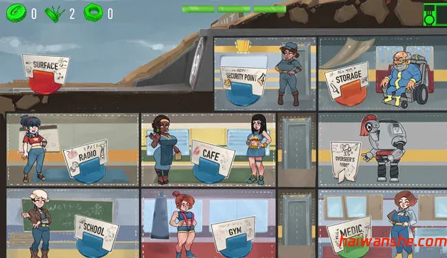 69号避难所 v0.4.0 汉化版 PC+安卓 2D策略SLG游戏 1.3G