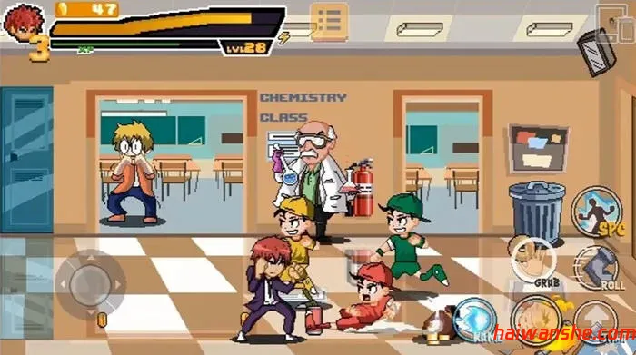 学校英雄 v3.0.4 安卓解锁中文完整版 横版清版动作游戏 150M