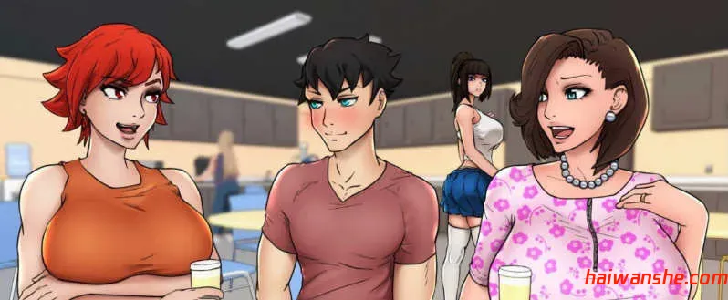 与女神一起被隔离 v1.0.0 汉化完结版 PC+安卓 手绘动态SLG游戏 1.1G-嗨玩社