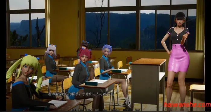 那位新老师 v0.7.0 汉化版 PC+安卓 动态SLG游戏 4.7G