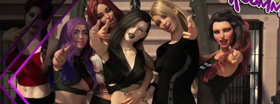 现实中的室友 大结局 汉化版 PC+安卓 动态SLG游戏 3.7G-嗨玩社