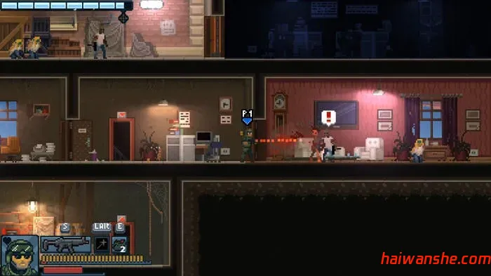 破门而入:行动小队 v1.2.4 安卓中文版 复古画风横版动作游戏 70M