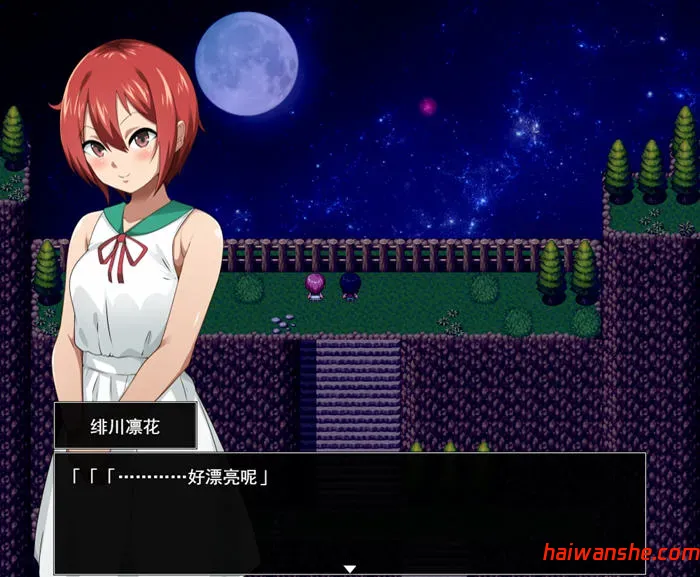 月夜下辉映的赤红之花 AI汉化版 RPG游戏 1.4G