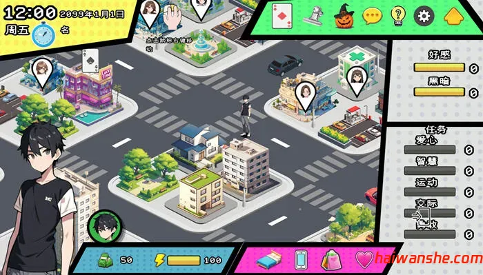 都市女友的私密约会 v0.51 STEAM官方中文语音版 模拟SLG游戏 1.1G